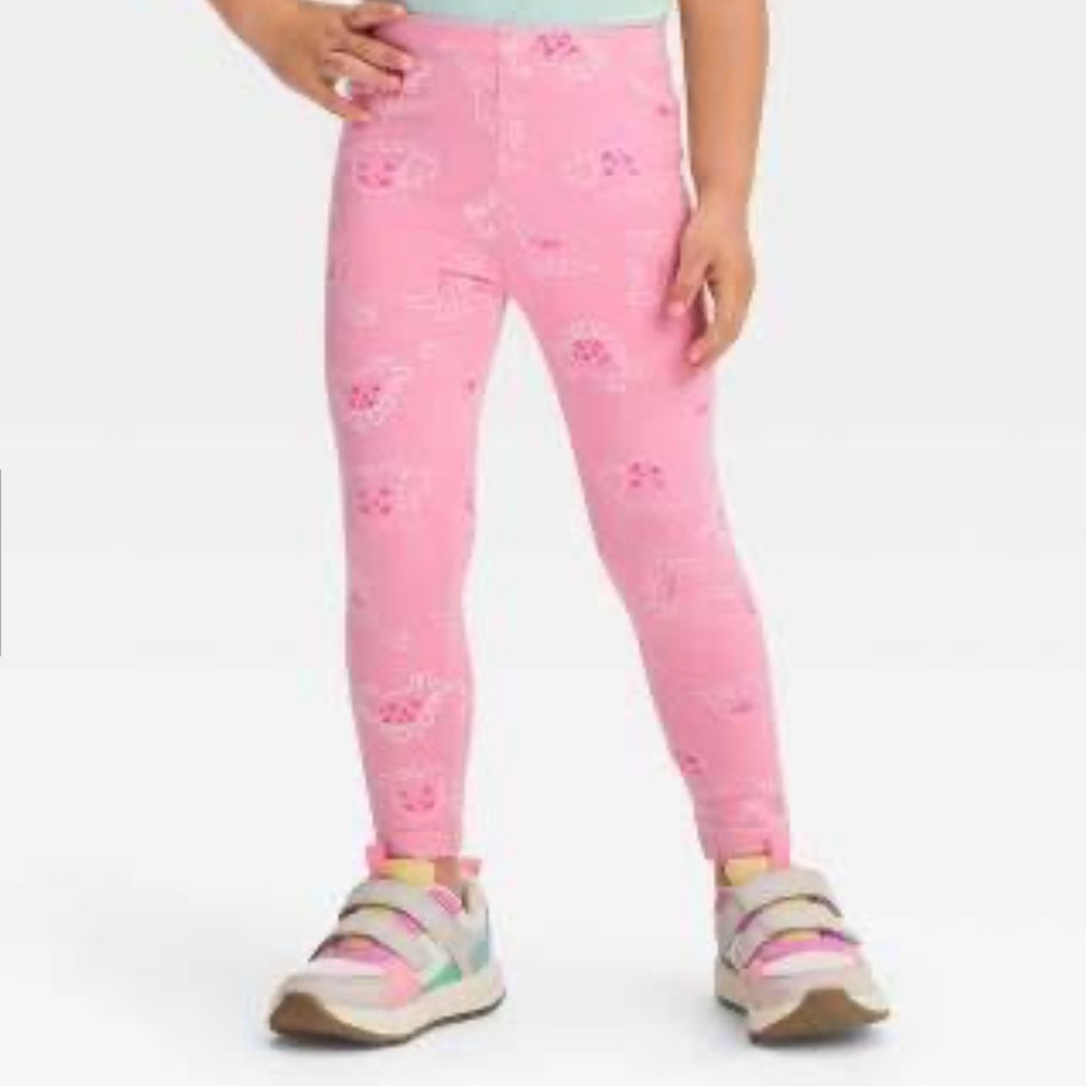 Cat & Jack Toddler Girls’ Leggings - 5T Toddler Girl Clothes - Pink